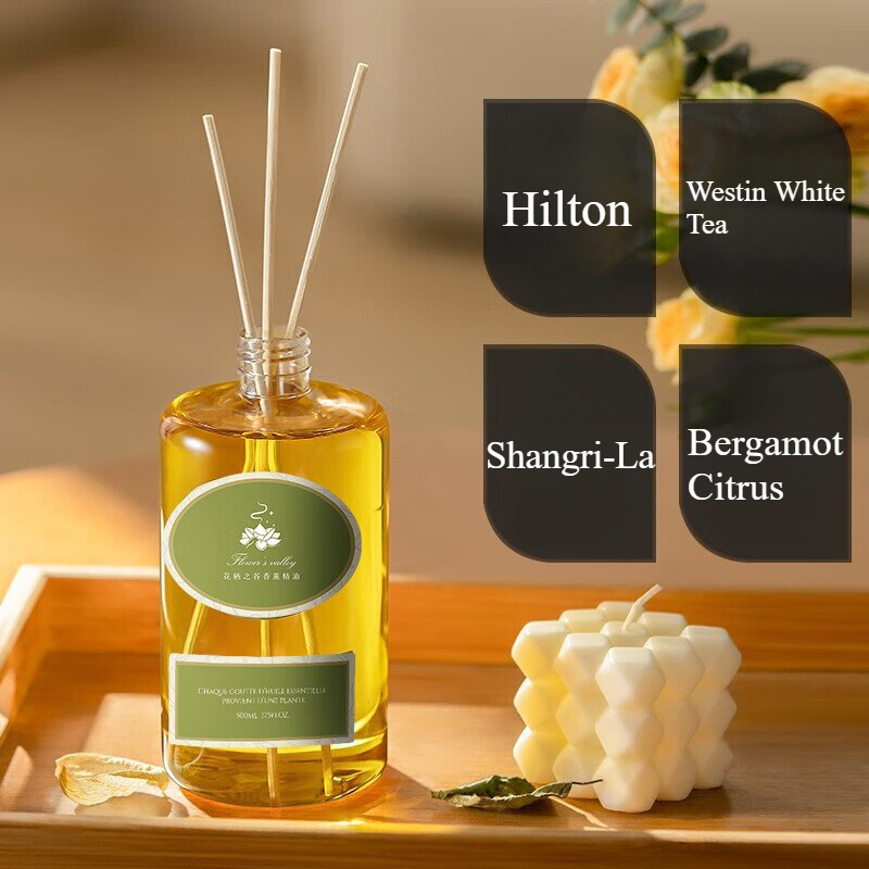 Home Fragrance Bergamot - Minyak Wangi untuk Reed Diffuser, Isi