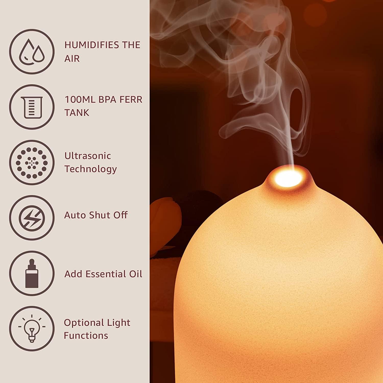 Diffuser Minyak Esensial Keram - Essential Oil Blend ulasan dan harga