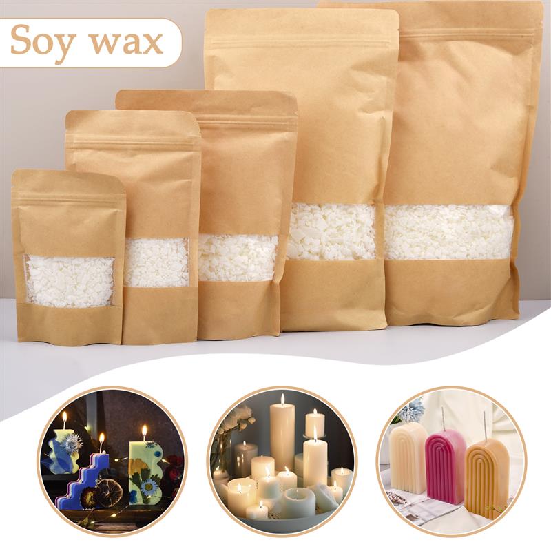 50-1000g lilin kedelai murni a - Soy Wax Flake ulasan dan harga