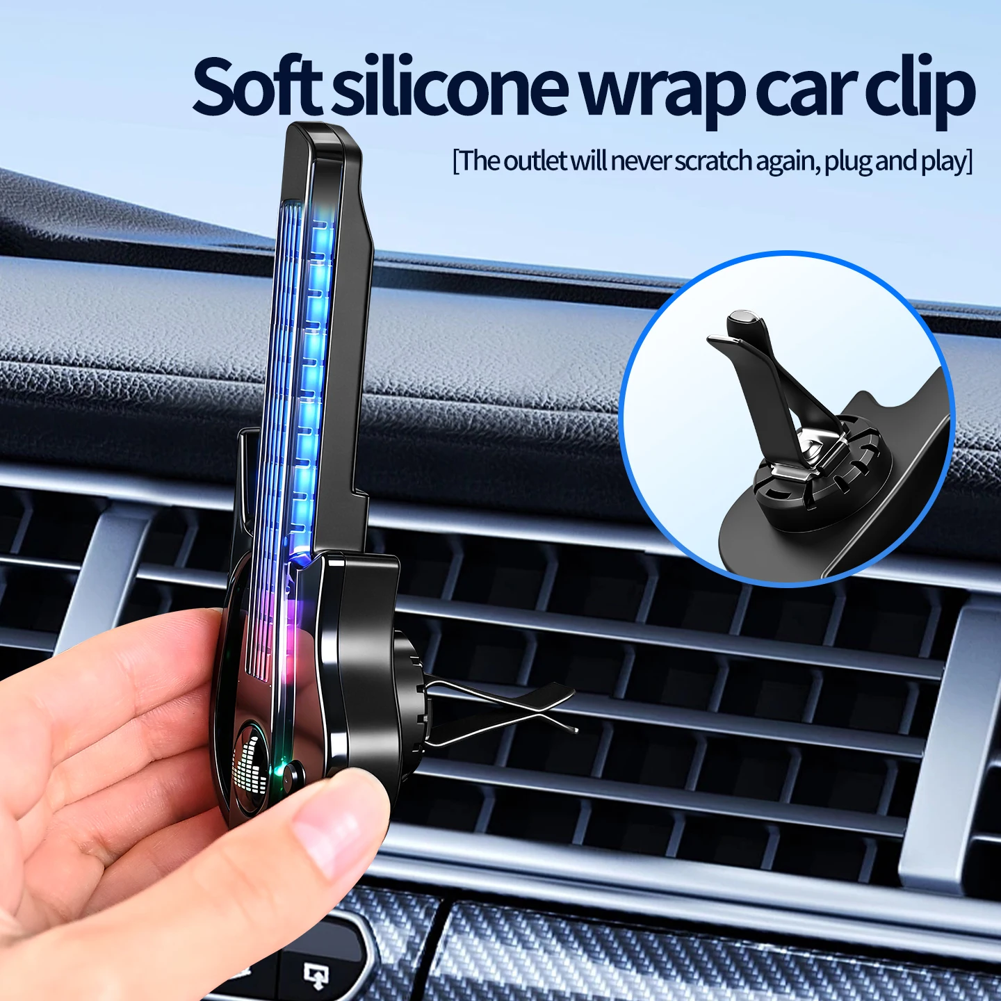 Lampu Atmosfer Ritme Musik RGB - Car Vent Diffuser ulasan dan harga