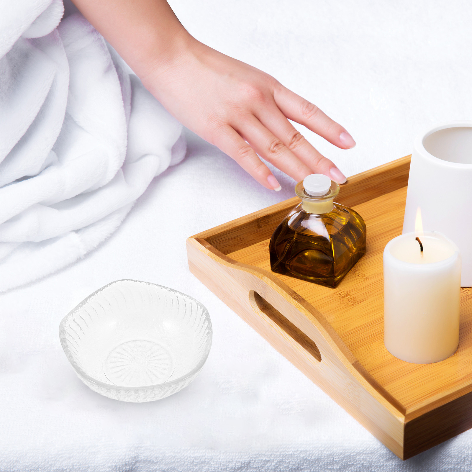 Mangkuk Wajah Kaca Elegan untu - Essential Oil Blend ulasan dan harga