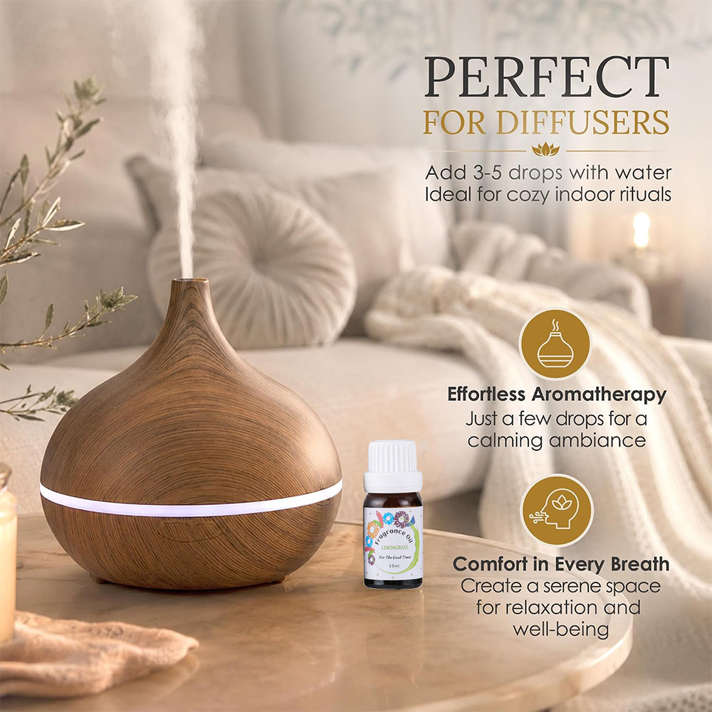 Minyak Esensial untuk Diffuser - Home Fragrance Lemongrass ulasan dan harga
