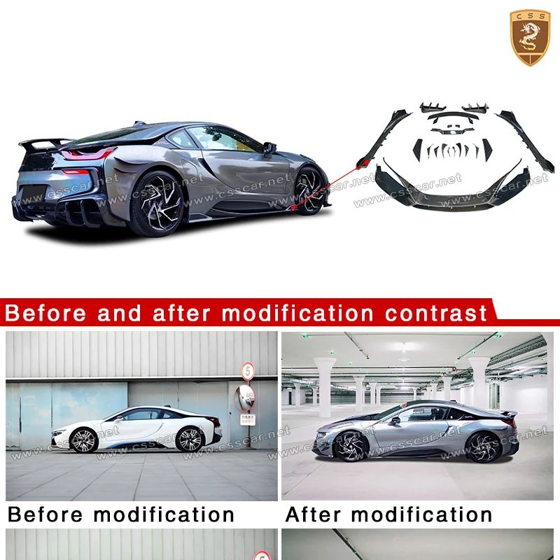 Upgrade Body Kit BMW I8 Gaya E - Car Vent Diffuser ulasan dan harga