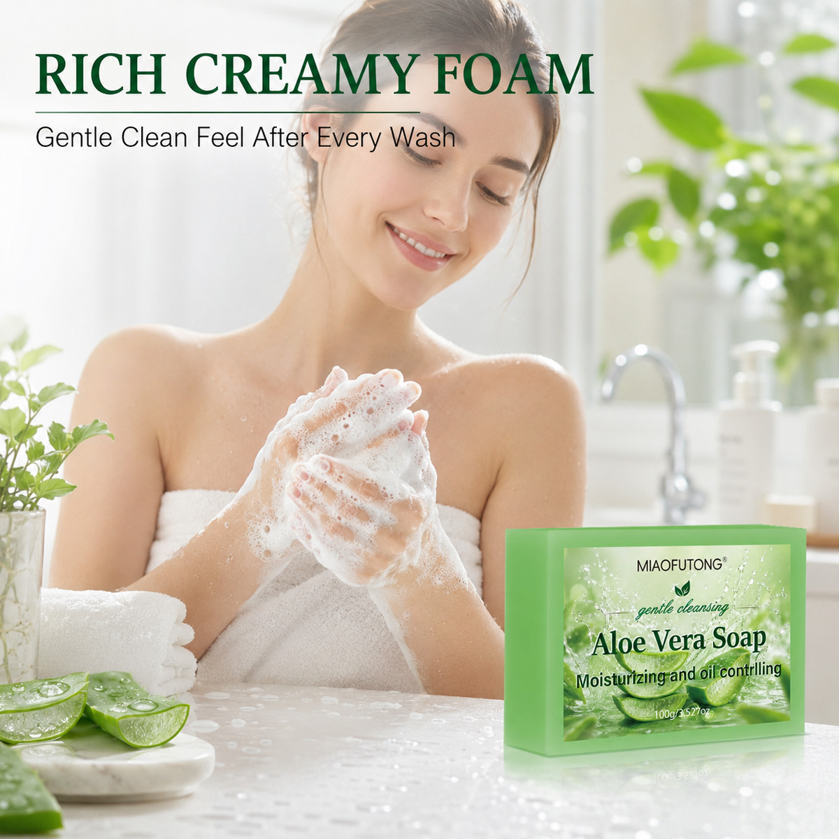 Sabun Minyak Esensial Aloe Ver - Essential Oil Blend ulasan dan harga