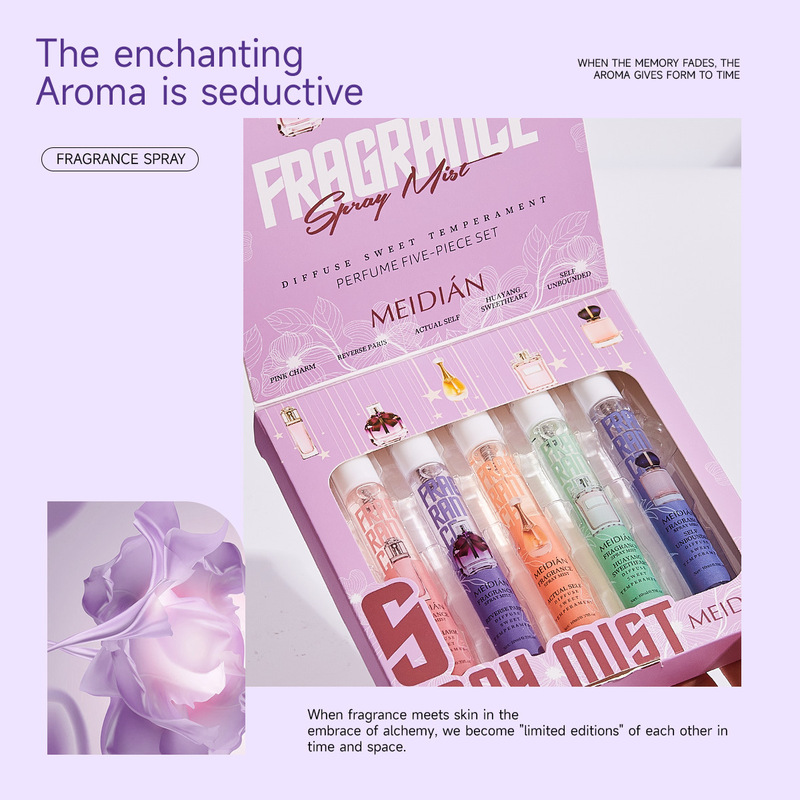 5 Pcs Set Hadiah Semprotan Pew - Home Fragrance Room Spray ulasan dan harga