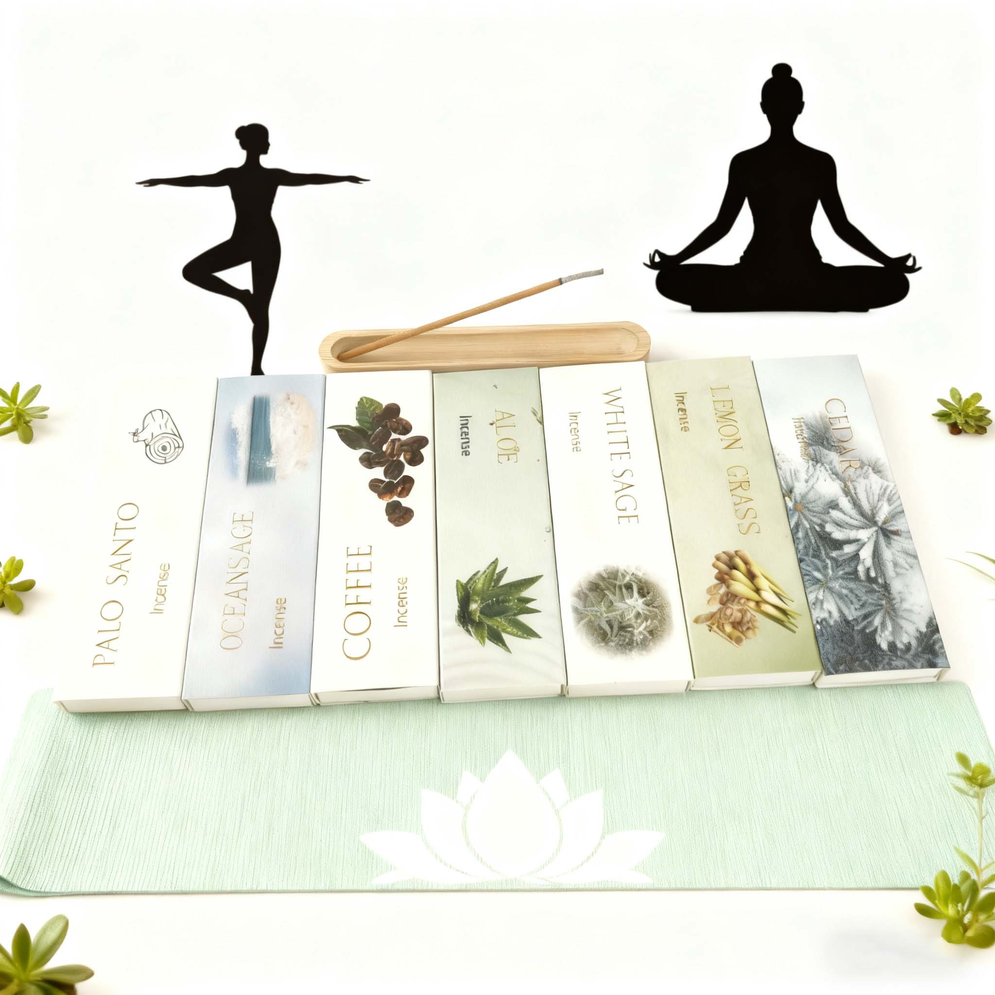7 Set Batang Dupa Berwarna Teb - Home Fragrance Lemongrass ulasan dan harga