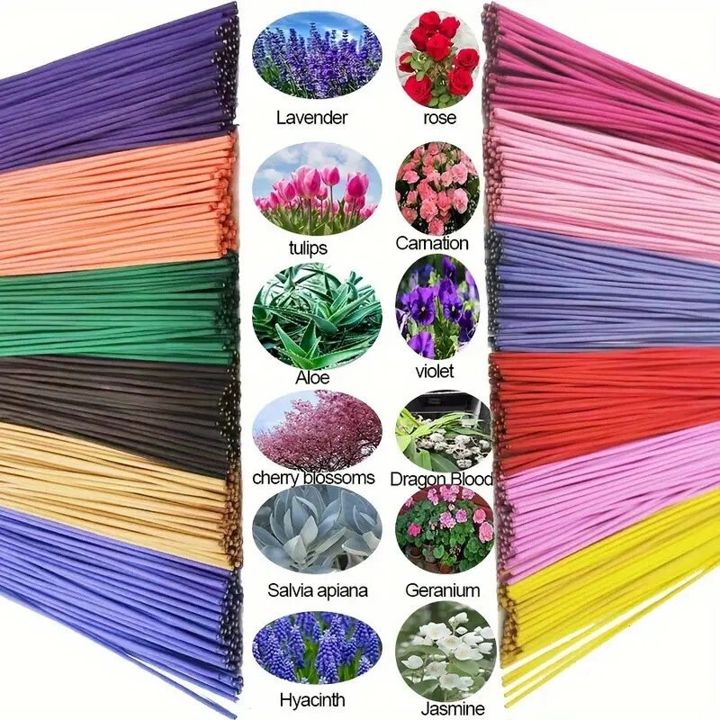 Dupa Bambu Multi-warna Tahan L - Home Fragrance Lemongrass ulasan dan harga