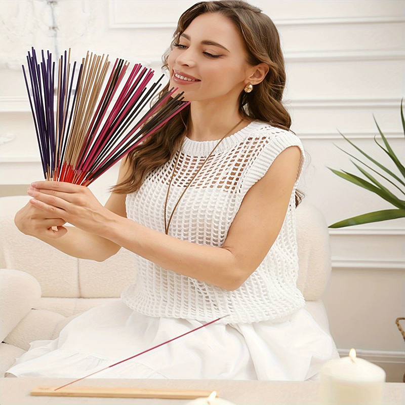 Dupa Bambu Multi-warna Tahan L - Home Fragrance Lemongrass ulasan dan harga